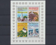 Schweiz, MiNr. Block 25, ESST - Unused Stamps