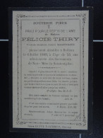 Félicie Thiry Vve Magotteaux Baileux 1889 à 55 Ans   /15/ - Santini