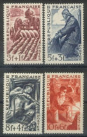 FRANCE -1949 - SERIES OF PROFESSIONS STAMPS COMPLETE SET OF 4,  # 823/26, UMM (**). - Neufs