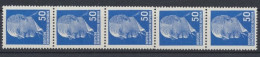 DDR, Michel Nr. 937 R Z, 5er Streifen, Postfrisch - Unused Stamps