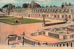 FRANCE - Palais De Fontainebleau - La Cour Des Adieux (Aile Des Ministres) - Vue Générale - Carte Postale Ancienne - Fontainebleau