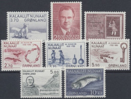 Grönland, MiNr. 147-154, Jahrgang 1984, Postfrisch - Full Years