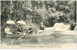 16 MANSLE. L'Ecluse Et Ballade En Barque - Mansle