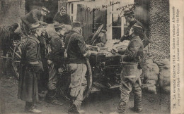 MILITARIA LA GRANDE GUERRE 1914 CUISINE ROULANTE ALLEMANDE PRISE PAR LES BELGES - Guerre 1914-18