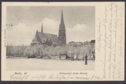 Berlin - Wilmersdorf, Kirche Im Winter - Otros & Sin Clasificación