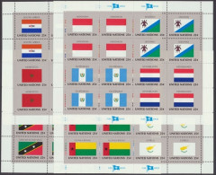 UNO New York, MiNr. 579-594 Kleinbogen, Postfrisch - Other & Unclassified