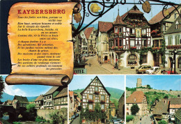FRANCE - Au Pays Des Cigognes... Keyserberg (Haut Rhin) - Multi-vues De Différents Maisons - Carte Postale Ancienne - Colmar