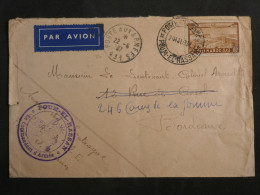 DL0  MAROC  LETTRE RR  1937  FOUM EL HASSAN  A BORDEAUX FRANCE + +AFF.  INTERESSANT+ + - Cartas & Documentos