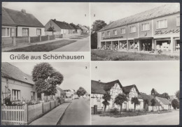 Schönhausen (Kr. Havelberg), Bergstraße, Konsum-Einkaufszentrum, Garten- Und Fontanestraße - Altri & Non Classificati