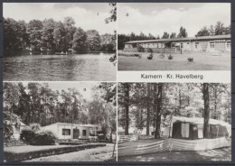 Kamern Krs. Havelberg, Kamerscher See, Betriebsferienheim VEB Minol, Bungalows, Zeltplatz - Altri & Non Classificati