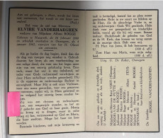 Devotie DP - Overlijden Elvire Vanderhaeghen - Wwe Rogge - Nazareth 1888 - Ouwegem 1962 - Décès