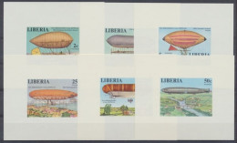 Liberia, MiNr. 1054-1060 B Blöcke, Postfrisch - Liberia