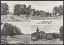 Rechlin Kr. Neustrelitz, 4 Ortsansichten - Autres & Non Classés