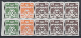 Dänemark, Michel Nr. 328 Y, 572+744 H-Blatt 24, Postfrisch / MNH - Autres & Non Classés