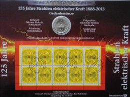 BRD, Numisblatt 5/2013, 150 J. Strahlen Elektrischer Kraft - Andere & Zonder Classificatie