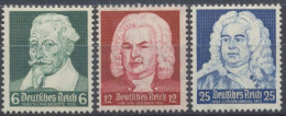 Deutsches Reich, MiNr. 573-575, Postfrisch - Unused Stamps