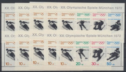 Deutschland (BRD), MiNr. Block 6, 10 Blöcke, Postfrisch - Nuovi