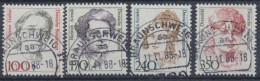 Deutschland (BRD), Michel Nr. 1390-1393, Gestempelt - Oblitérés