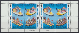 Jersey, Michel Nr. 603-606 H-Blatt, Postfrisch / MNH - Jersey