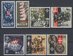 Malta, MiNr. 323-329, Postfrisch - Malta
