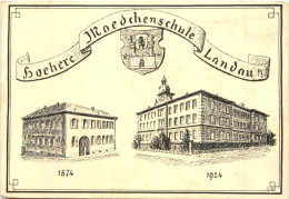 Landau -- 50 Jahre Höhere Töchterschule - Landau