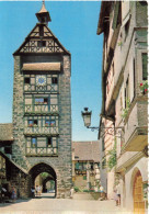 FRANCE - L'Alsace Pittoresque - 530 Riquewihr - Le Dolder Et La Fontaine Sinnbrunnen - Carte Postale Ancienne - Riquewihr