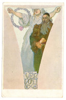 AM 2 - 9555 Alphonse Mucha - Old Postcard - Used - 1920 - Mucha, Alphonse