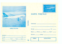 IP 94 - 81a AIRPLANE - AIRBUS A 310-300, Romania - Stationery - Unused - 1994 - Entiers Postaux