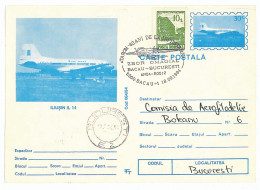 IP 94 - 064a AIRPLANE - ILIUSIN IL 14, Romania - Stationery - Used - 1994 - Entiers Postaux