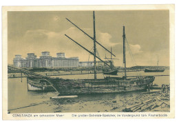 RO 35 - 11831 CONSTANTA, Romania, Harbor - Old Postcard - Unused - Roumanie