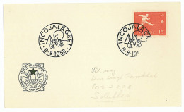 SC 43 - 43 Scout SWEDEN - Cover - Used - 1958 - Storia Postale