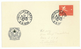 SC 43 - 43 Scout SWEDEN - Cover - Used - 1958 - Brieven En Documenten