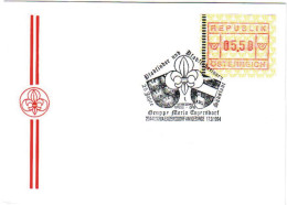 SC 43 - 282 Scout AUSTRIA - Cover - Used - 1994 - Lettres & Documents