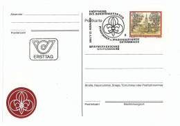 SC 43 - 940 Scout AUSTRIA - Cover - Used - 1984 - Lettres & Documents