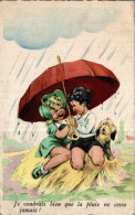 K2803 - Illustrateur - Enfants - Je Voudrais Bien Que La Pluie Ne Cesse Jamais ! - Zonder Classificatie