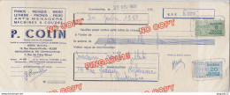 Au Plus Rapide Algérie Alger Timbre Fiscal P Colin Piano Radio Phonographe ...février 1959 - Other & Unclassified