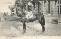 Hippisme * La France Chevaline N°53 1909 * Concours Centrale Hippique * Cheval FARIBOLE Baie Brune Jockey - Horse Show