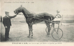 Hippisme * La France Chevaline N°40 1909 * Concours Centrale Hippique * Cheval FILLE DE L'AIR Baie Jockey - Horse Show