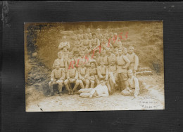 MILITARIA CARTE PHOTO MILITAIRE GROUPE DE SOLDATS PHOTO V VERGES LES LILAS   SEINE : - Personnages