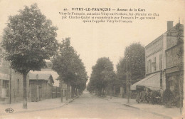 D4481 Vitry Le François Avenue De La Gare - Vitry-le-François