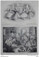 Ivan Le Terrible, Premier Czar De Russie - Iwan Der Schreckliche - Les Derviches Tourneurs - Page Original 1860 - Documenti Storici