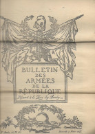 JOLI LOT 9 BULLETINS DES ARMEES DE LA REPUBLIQUE 1917 + 1 OFFERT 1914 - 3° ANNEE - N°227 A 236 SANS LE 229 - French