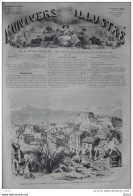 Bombardement De Palerme - Palermo - Page Original 1860 - Documents Historiques