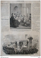 Distribution Des Prix De L'Association Polytechnique, Dans Le Cirque De Napoléon - Page Original 1860 - Historische Dokumente