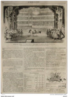 Théâtre Des Variétés "les Amours D'une Rose", Ballet Pastoral - Page Original 1860 - Documentos Históricos