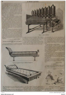 Orgue à Vapeur Américain - Page Original 1860 - Documentos Históricos