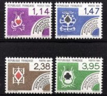 Préo - 1984 - Série N°182 à 185 ** (cote 4.00) - 1964-1988