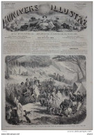 Visite D'adieux D'Achmet-Pacha Au Camp De La Colline Des Pins, Près Beyrouth - Page Original 1860 - Documentos Históricos
