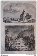 Vue De Goerlitz - Vue De Görlitz - Le Bivouac De Probstheyda -  Page Original 1860 - Historische Dokumente