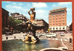 ROMA - Barberini Platz Und Springbrunnen Von Bernini - 1967 (c279) - Altri & Non Classificati